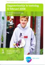 Eindcito groep 8 (2008) 1e toetsdag taal en rekenen, Verzenden, Nieuw