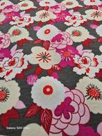 Tricot katoen flowers, Hobby en Vrije tijd, Stoffen en Lappen, Overige kleuren, Verzenden, 120 cm of meer, Nieuw