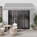 vidaXL Luifel handmatig uittrekbaar 300x250 cm antraciet en, Tuin en Terras, Verzenden, Nieuw