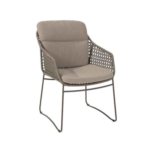 4 Seasons Moretti lounge dining stoel - bruin, Tuin en Terras, Tuinsets en Loungesets, Verzenden