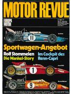 1969 MOTOR REVUE MAGAZINE 4 DUITS, Nieuw, Author