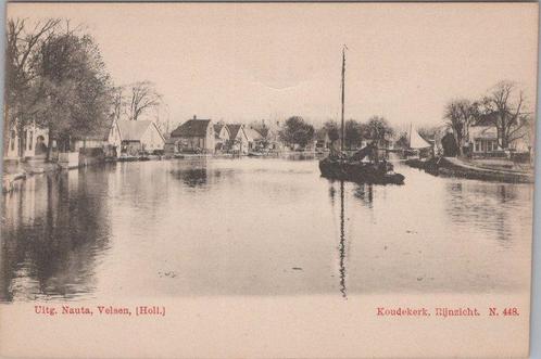 KOUDEKERK - Rijngezicht, Verzamelen, Ansichtkaarten | Nederland, Verzenden