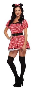 Minnie mouse jurkje, Verzenden, Nieuw, Feestartikel