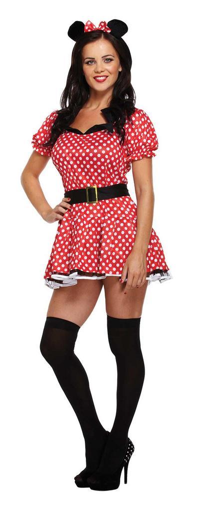 Minnie mouse jurkje, Hobby en Vrije tijd, Feestartikelen, Feestartikel, Nieuw, Verzenden