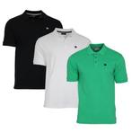 Donnay Donnay Heren - 3-Pack - Polo shirt Noah - Zwart / Wit, Verzenden, Nieuw