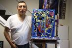 Simeon Gonzales - Mujer en azul - NO Reserve, Antiek en Kunst