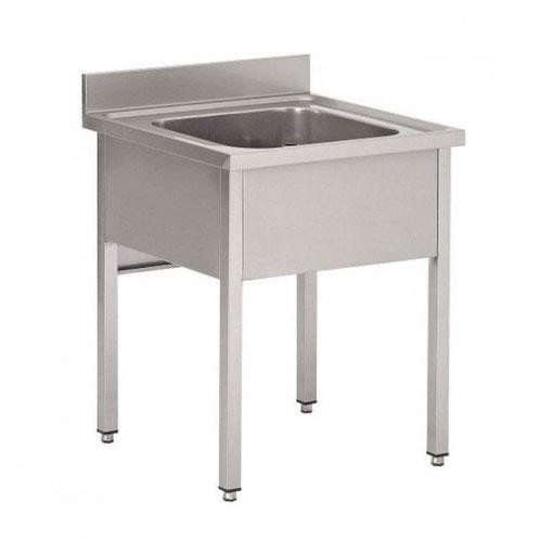 RVS Spoeltafel zonder bodemschap 600 diep, Zakelijke goederen, Horeca | Keukenapparatuur, Nieuw zonder verpakking, Ophalen of Verzenden
