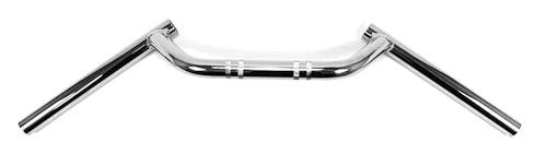 1 inch (25,4mm) Universeel Stuur Cafe Racer M-Style Chroom, Motoren, Onderdelen | Merk-onafhankelijk, Nieuw, Verzenden