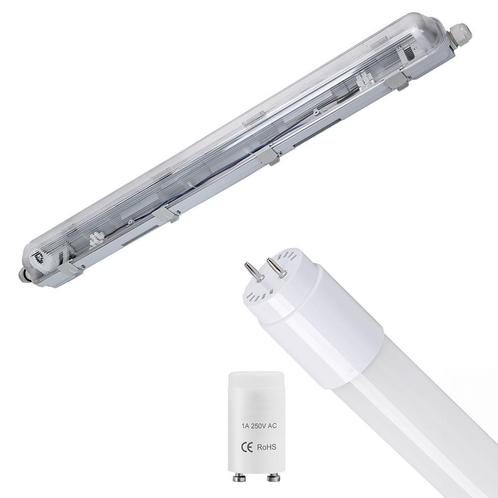 LED Waterdichte TL Armatuur met T8 G13 Buis - Velvalux, Huis en Inrichting, Lampen | Plafondlampen, Nieuw, Ophalen of Verzenden