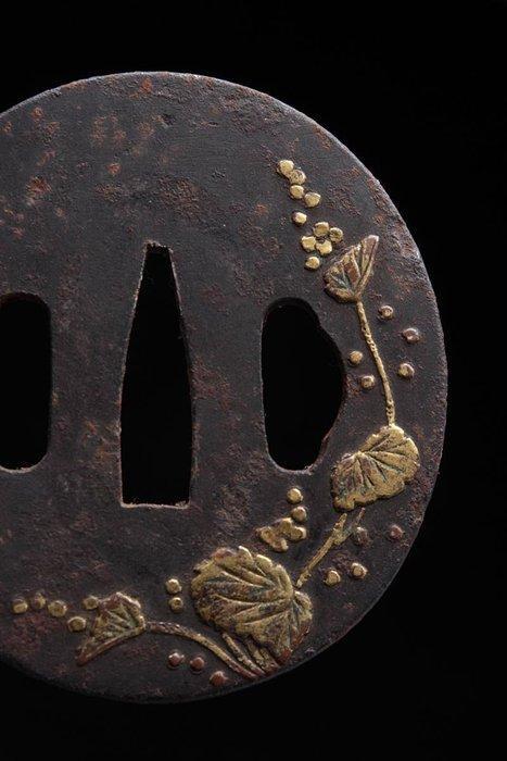 Antieke Japanse ijzeren Tsuba - Japan - Edo Periode, Antiek en Kunst, Antiek | Overige Antiek