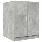 Betongrijze Wasmachinekast - Retourdeal: Badkamer Upgrade, Huis en Inrichting, Nieuw, Minder dan 100 cm, Wastafelkast, 50 tot 75 cm