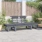 vidaXL Tuinbank met kussens 2-in-1 190 cm massief acaciahout, Tuin en Terras, Tuinbanken, Verzenden, Nieuw, Hout