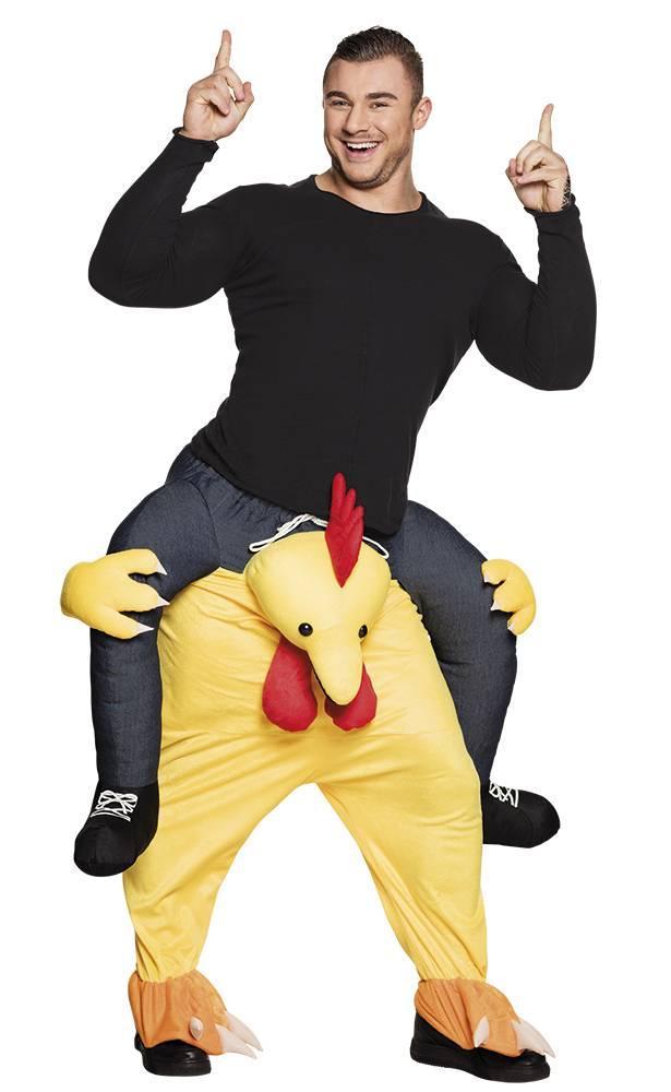 Draag mij kostuum funny Kip, Kleding | Heren, Carnavalskleding en Feestkleding, Nieuw, Ophalen of Verzenden