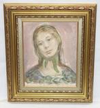 Pedro Mozos Martínez (1915-1983) - Retrato femenino, Antiek en Kunst, Kunst | Schilderijen | Klassiek