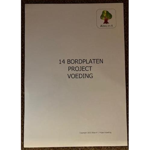 Alles-in-1 Bordplaten A3 Project Voeding (per groep), Boeken, Schoolboeken, Nieuw, Verzenden