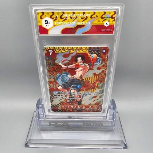 Mosaico: Portgas.D.Ace [SP] OP02-013 SR Graded card - Graad, Hobby en Vrije tijd, Verzamelkaartspellen | Overige