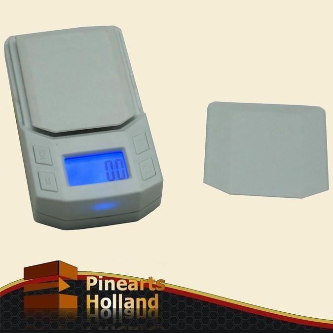 Ultracompacte pocketweegschaal (1000g x 0.1g), Witgoed en Apparatuur, Weegschalen, Fijner dan 1 gram, Minder dan 10 kg, Overige typen