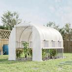 TRUUSK Foliekas 2,95x2x2m Tunnel Met Oprolbare Ramen, UV-bes, Verzenden, Nieuw