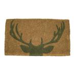 kokosmat handgeweven hert groen 75cm, Verzenden, Nieuw