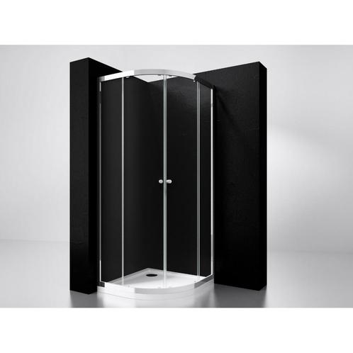 Douchecabine Best Design Project 1/4 Ronde Douchecabine, Doe-het-zelf en Verbouw, Sanitair, Douche, Nieuw, Chroom, Ophalen of Verzenden