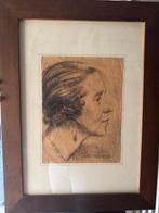 Giovanni Costetti (1874-1949), Attribuito a - Amica Svedese, Antiek en Kunst, Kunst | Schilderijen | Klassiek