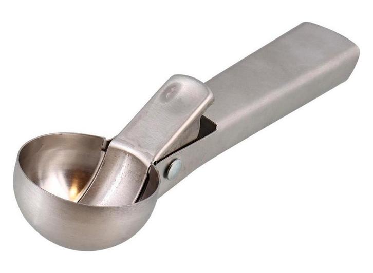 IJsschep IJsbollepel of oliebol beslaglepel - RVS - ø4,5 cm, Huis en Inrichting, Keuken | Keukenbenodigdheden, Nieuw, Verzenden