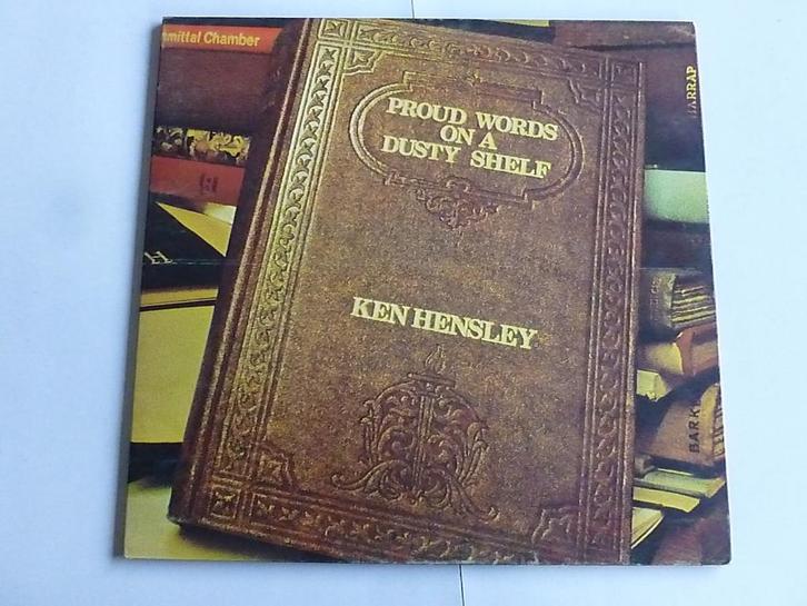 Ken Hensley - Proud words on a dusty shelf (LP), Cd's en Dvd's, Vinyl | Hardrock en Metal, Zo goed als nieuw, Verzenden