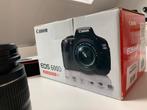 Canon EOS 600D Spiegelreflex camera - Foto + Video, Spiegelreflex, Canon, Ophalen of Verzenden, Zo goed als nieuw