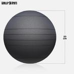 Gorilla Sports® Slamball Rubberen bal, zwart, gewicht 5kg, m, Verzenden, Nieuw