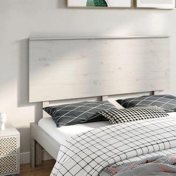 Wit Houten Hoofdbord 154cm - Tweedekansje - OP = OP! beschikbaar voor biedingen