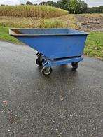Kiepbak kantelbak spanenbak heftruck 250 liter, Voorzetapparatuur