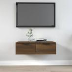 vidaXL Wandkast 68x30x20 cm bewerkt hout bruin eikenkleur, Huis en Inrichting, Verzenden, Nieuw