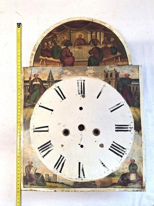 Klok - Glas, Lood, Messing, Porselein, Staal - 1900-1910 -, Antiek en Kunst, Antiek | Klokken