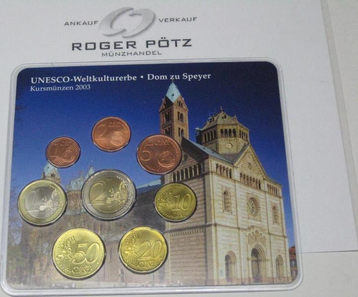 Brd 3,88 Euro 2003 Sonder Kms Unesco Dom zu Speyer st nur..., Postzegels en Munten, Munten | Europa | Euromunten, Verzenden