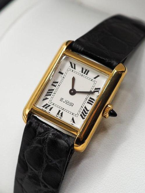 Le Jour Ladies Vintage watch 10M Gold Plated - Zonder, Sieraden, Tassen en Uiterlijk, Horloges | Heren