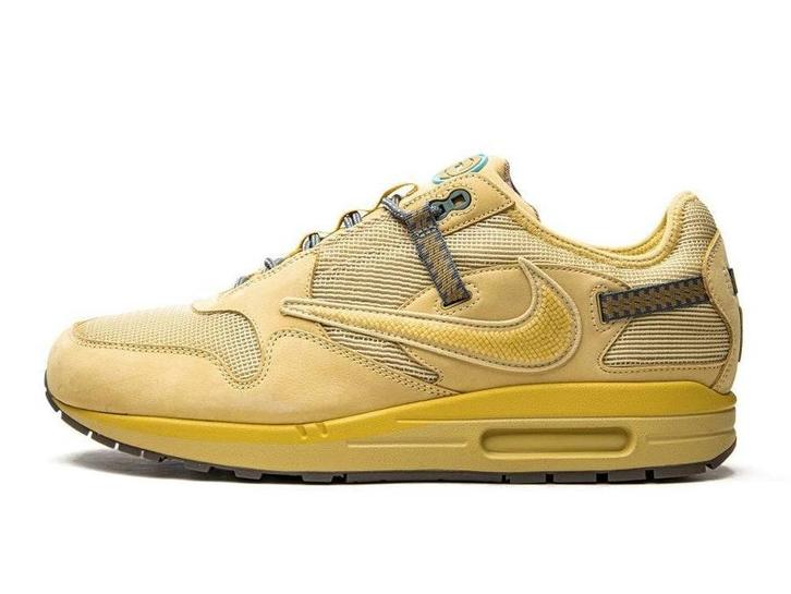 Nike Air Max 1 Travis Scott Saturn Gold - Maat 37.5 EU, Kleding | Heren, Schoenen, Ophalen of Verzenden