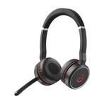 Refurbished Jabra Evolve 75+ MS Stereo met garantie, Ophalen of Verzenden, Zo goed als nieuw, Jabra