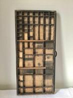 Rek - letterbak in hout - printers letter tray