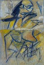 After Willem de Kooning (1904-1997) - La femme en jaune, Antiek en Kunst, Kunst | Schilderijen | Klassiek
