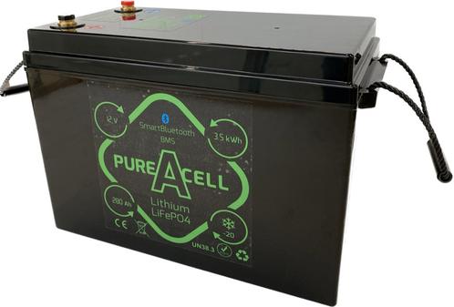 PureAcell® LiFePO4 12v 280Ah / 3.5kWh Lithium accu, Watersport en Boten, Navigatiemiddelen en Scheepselektronica, Ophalen of Verzenden