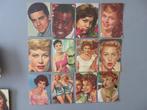 Mixed collection Filmstars Singers 84 trade cards plaatjes, Verzamelen, Nieuw