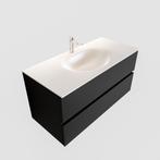 Badkamermeubel Solid Surface AQS Stockholm 100x45 cm Mat, Doe-het-zelf en Verbouw, Sanitair, Ophalen of Verzenden, Nieuw