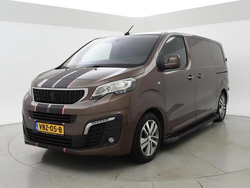 Peugeot Expert 2.0 BLUEHDI 180 PK AUT. SPORT PREMIUM, Auto's, Bestelauto's, Lease, Zwart, Automaat, Bruin, Financial lease, Stof