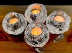 Kosta Boda - Ann Wärff - Kandelaar (4) - Glas - ‘SNOWBALL’, Antiek en Kunst