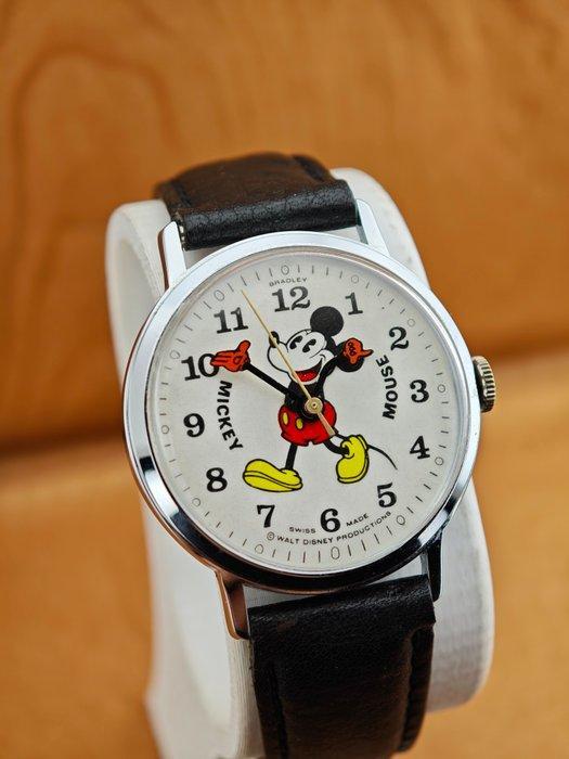 Bradley - Vintage Mickey Mouse - Zonder minimumprijs - Heren, Sieraden, Tassen en Uiterlijk, Horloges | Heren
