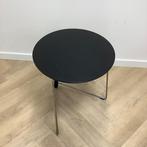 Design Thonet bijzettafel, (hxbxd) 64x55x55cm, donker bruin, Huis en Inrichting, Ophalen of Verzenden, Gebruikt, Metaal