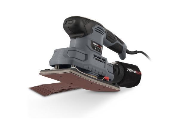 Veiling - Powerplus vlakschuurmachine elektrisch POWE40010, Doe-het-zelf en Verbouw, Gereedschap | Schuurmachines, Nieuw