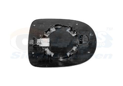 SPIEGELGLAS MET PAD VOOR RENAULT CLIO 2005-2009 7701069553, Auto-onderdelen, Spiegels, Nieuw, Ophalen of Verzenden