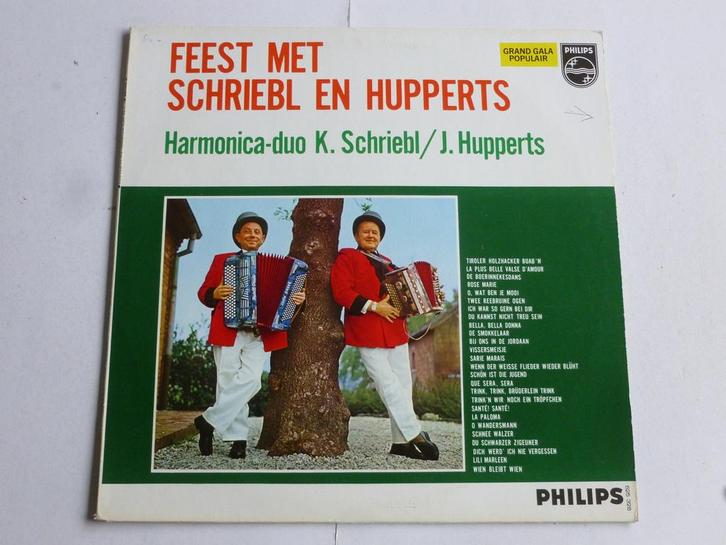 Feest met Schriebl en Hupperts (LP) 625328QL, Cd's en Dvd's, Vinyl | Nederlandstalig, Zo goed als nieuw, Verzenden