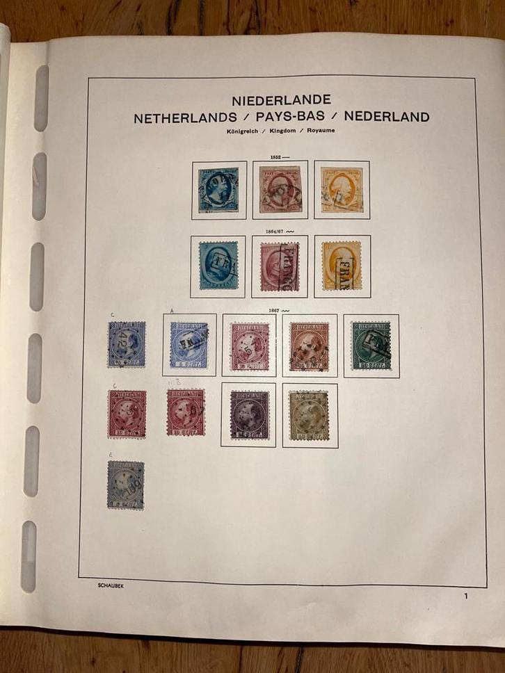 Mooie Nederland collecties op Pzhdalamme., Postzegels en Munten, Postzegels | Nederland, Gestempeld, T/m 1940